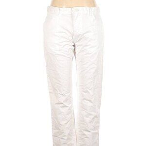 Calvin Klein White Boyfriend High Rise Waist Denim Jeans